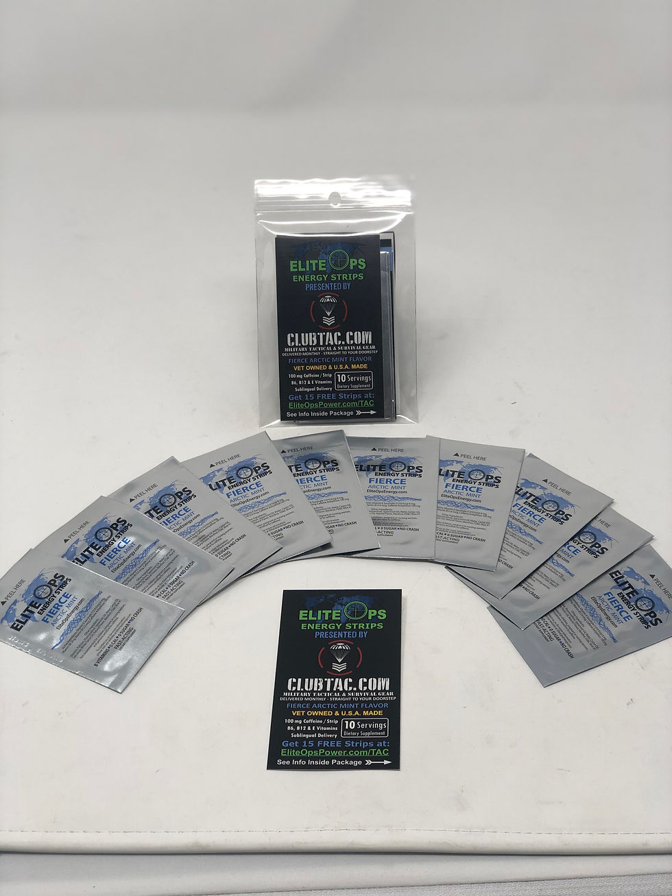 Elite Ops Energy Strips The ClubTac BUNKER