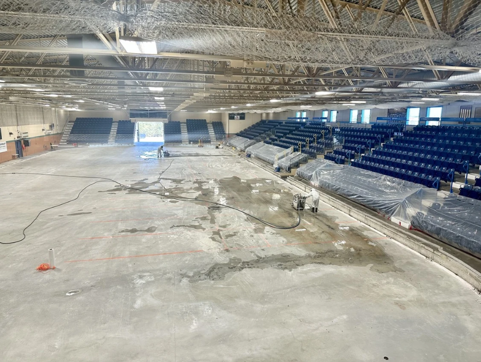 Mariner's Centre Ice Slab Replacement