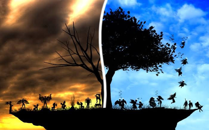 O que é o céu se não um suborno, e o inferno se não uma ameaça.