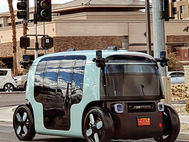 Zoox introduces driverless robotaxi in Las Vegas