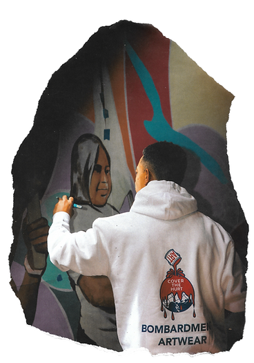Sherman Williams inspo screenprinted shirt Bombardment Printing philadelphia Gabe Tiberino