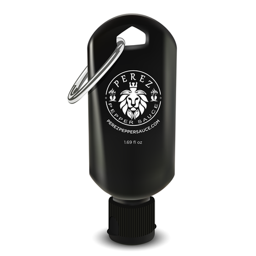 Travel Bottle Keychain Perez Pepper Sauce
