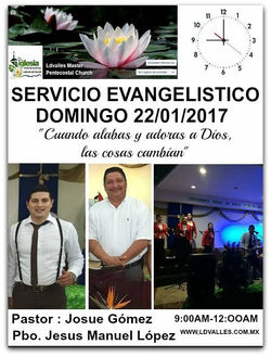 SERVICIO EVANGELISTICO 2017