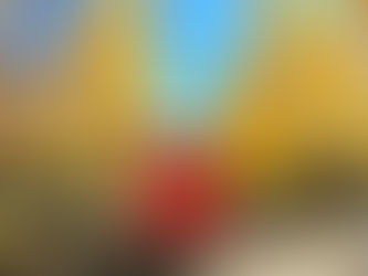 紅葉とキッチンカー