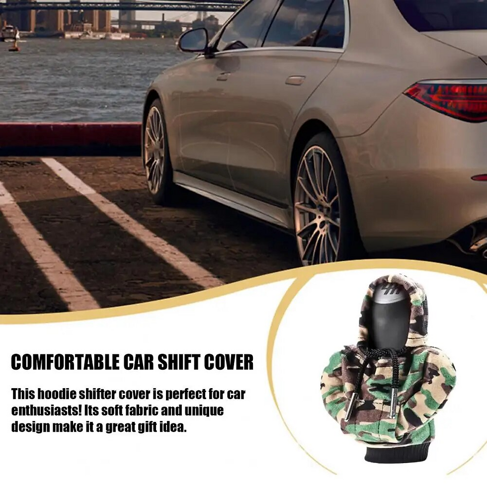 Miniatura: Car Gear Shift Cover Mini Hoodie Gear Shift Cover for Car Shifter Interior Trim