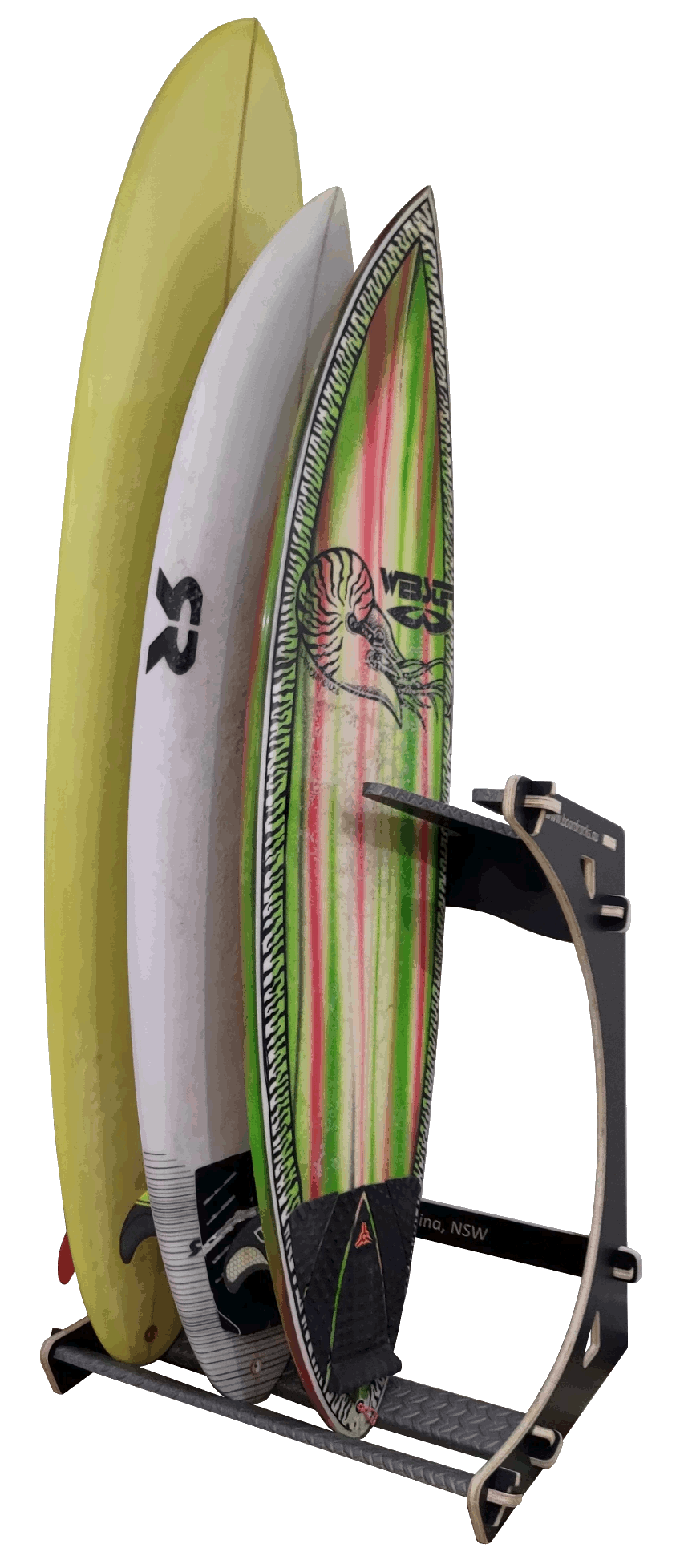 Vertical Surfboard Rack