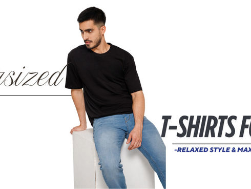 Oversized T-Shirts for Men - Relaxed Style & Maximum Comfort