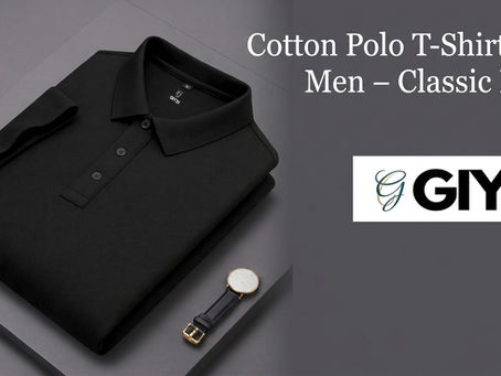 cotton polo t shirts for men