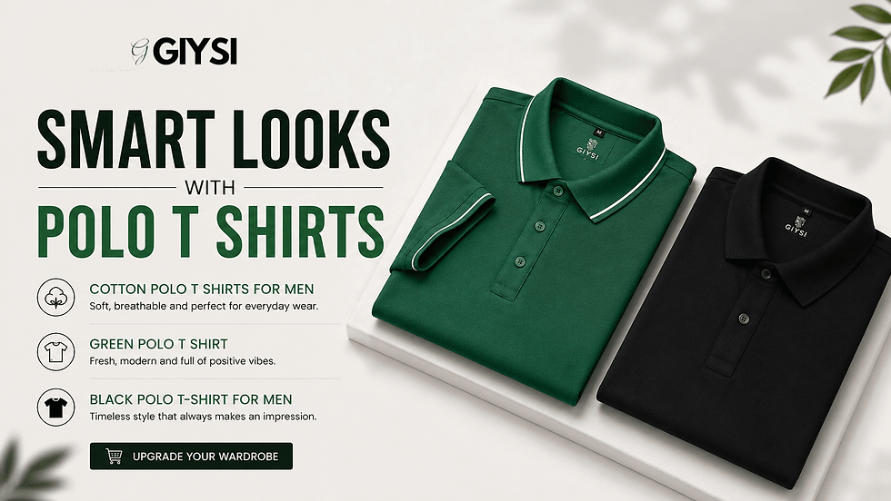 cotton polo t shirts for men