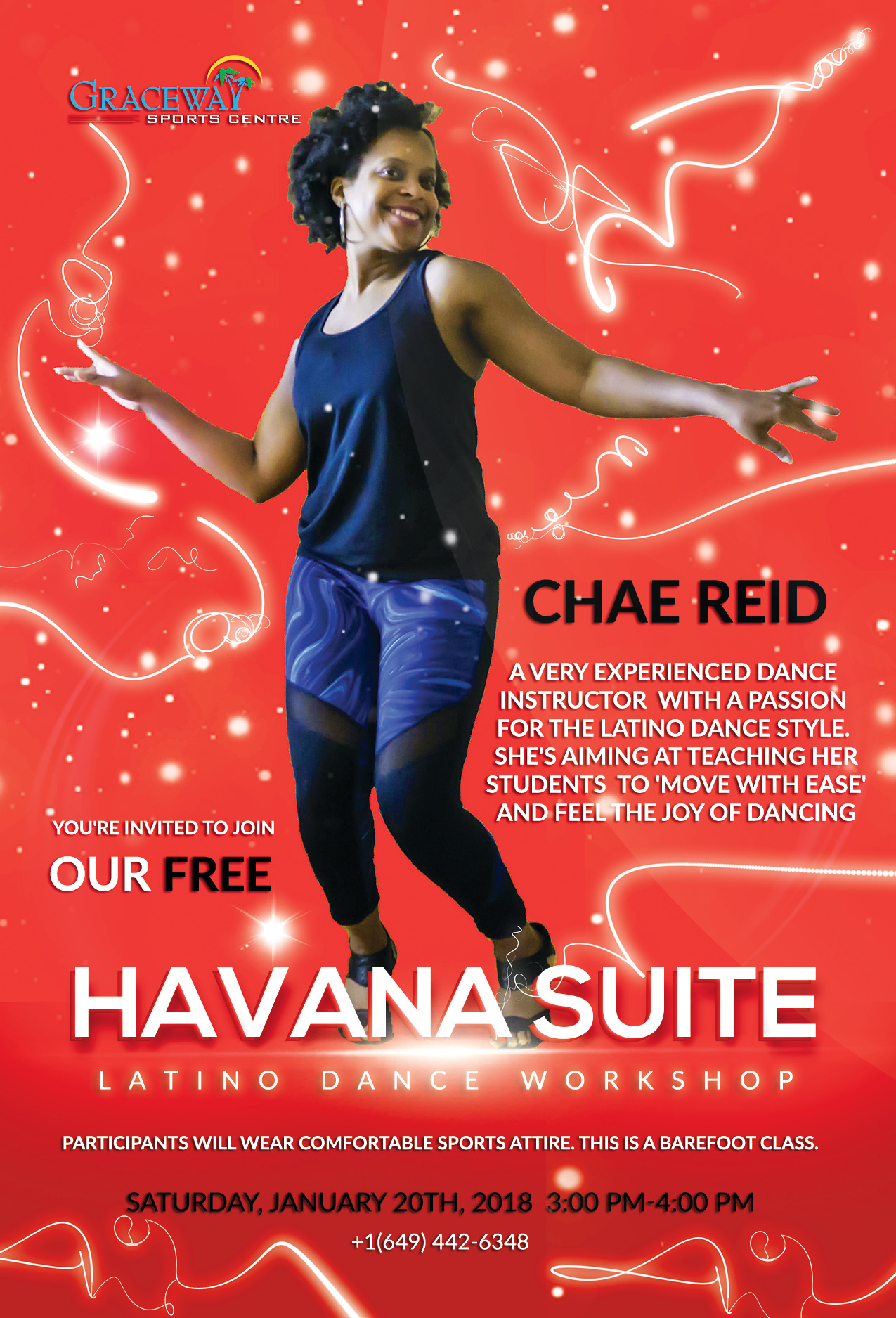 Graceway Sports Center Flyer, Providenciales, TCI; 2018