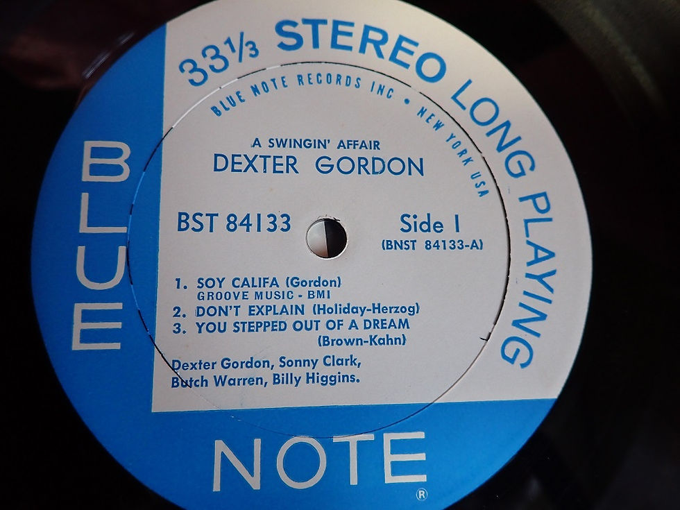 サムネイル： DEXTER GORDON　レコード