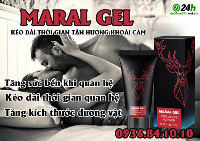 Thuốc chống xuất tinh sớm - Maral Gel