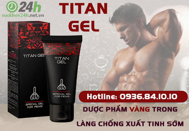 Thuốc chống xuất tinh sớm Titan gel