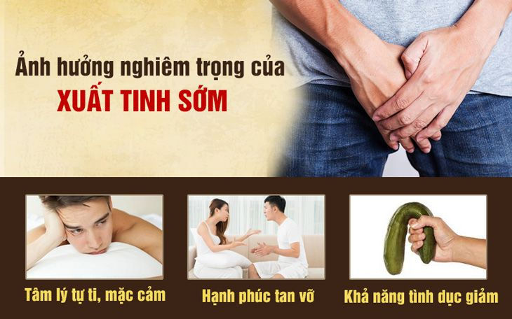 Ảnh hưởng của xuất tinh sớm