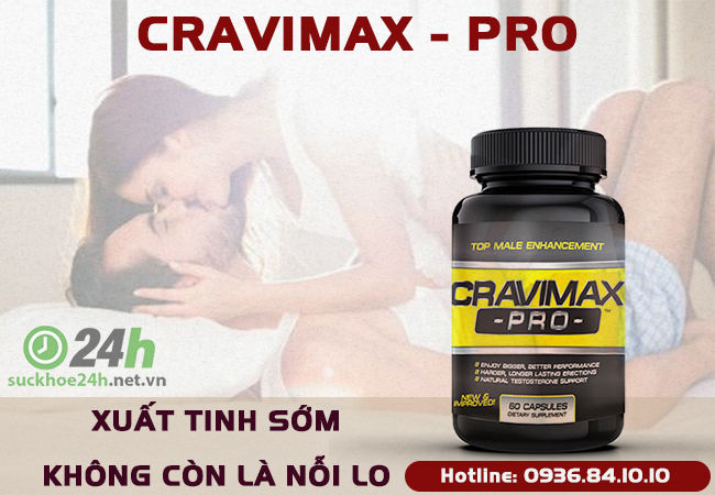 Thuốc chữa xuất tinh sớm - Cravimax- pro