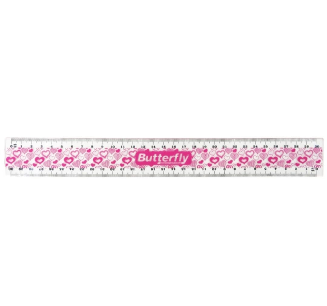 Ruler 30cm Flexi Pink