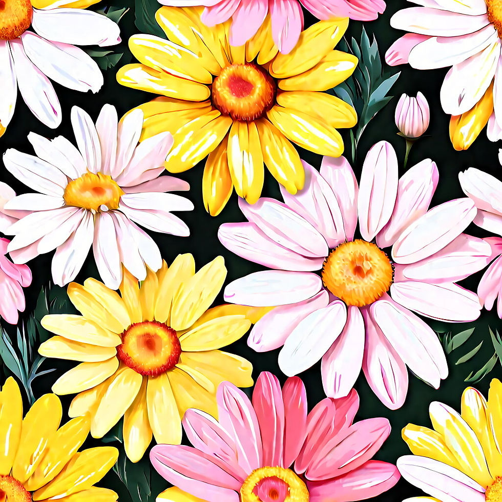 Thumbnail: Gift Cards - Colourful  Daisies