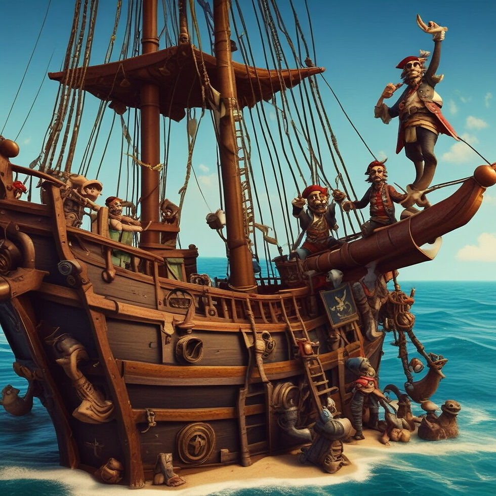 Thumbnail: Gift Cards - Pirate Ships