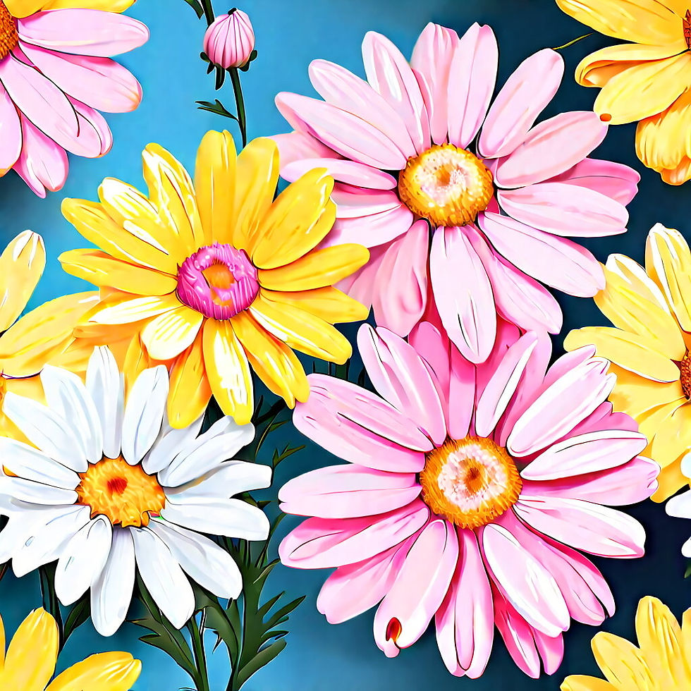 Thumbnail: Gift Cards - Colourful  Daisies
