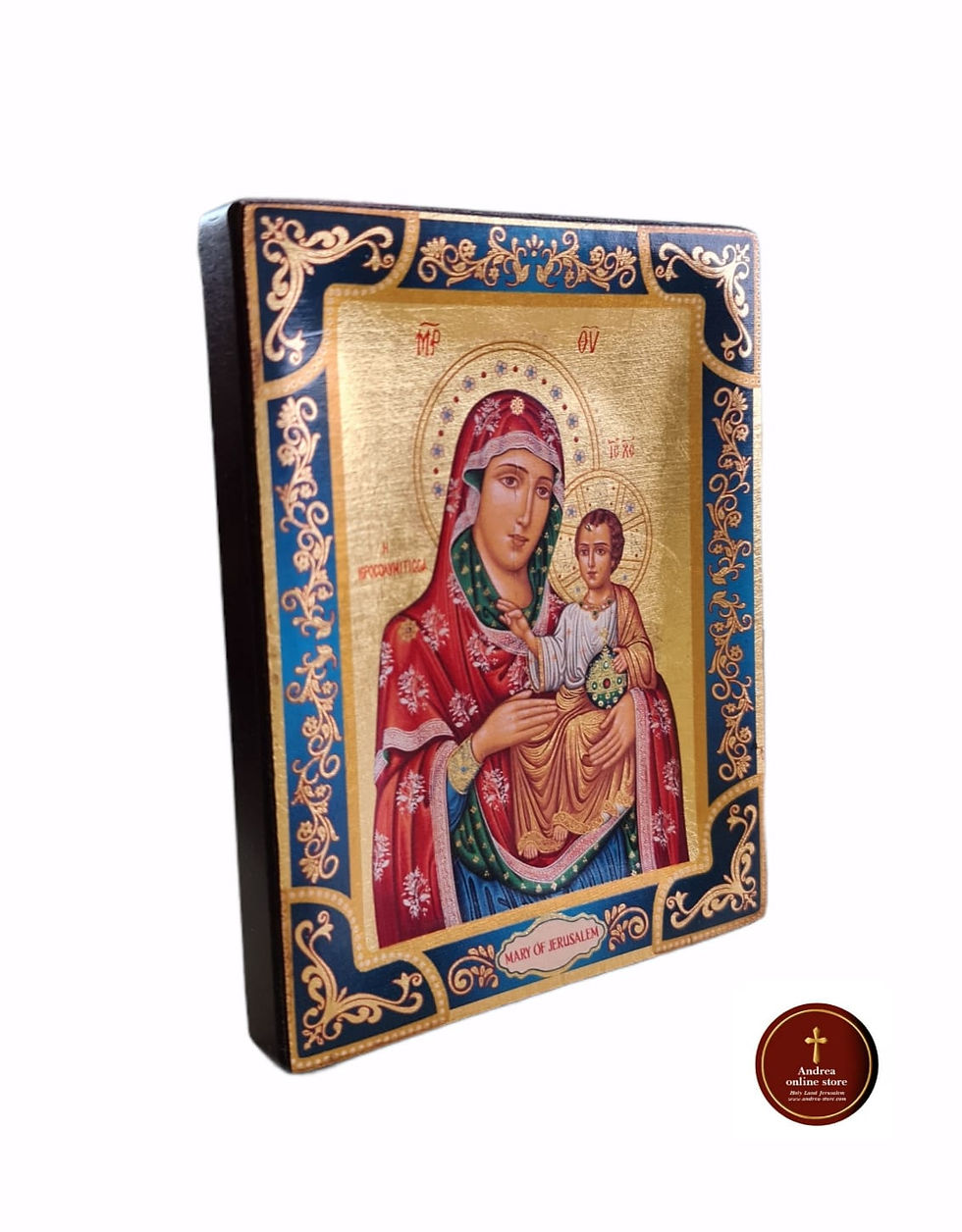 Thumbnail: Virgin Mary of Jerusalem Gold sheet icon 13*10cm