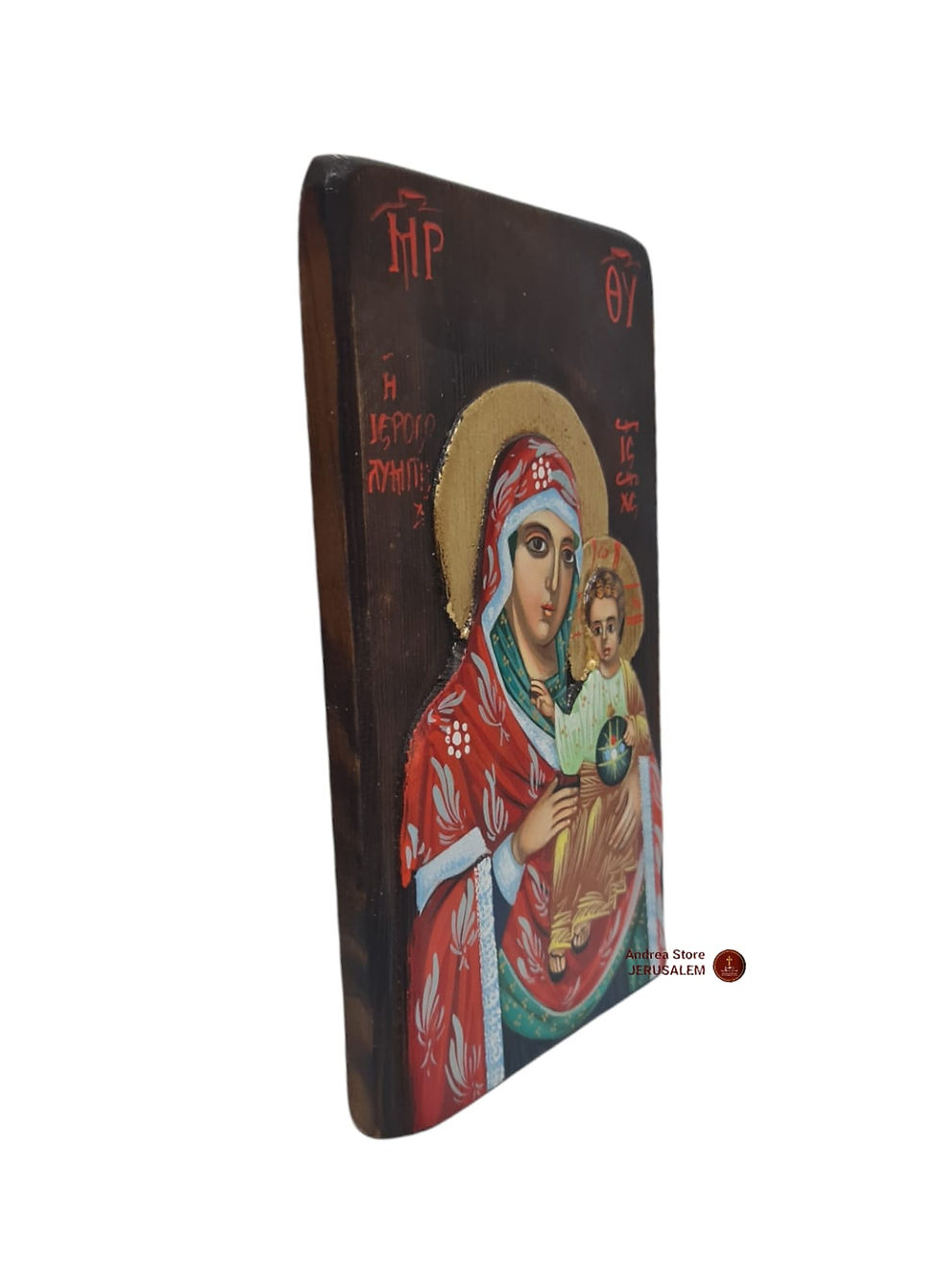 Thumbnail: Virgin Mary of Jerusalem Hand Painting icon size : 20*17cm