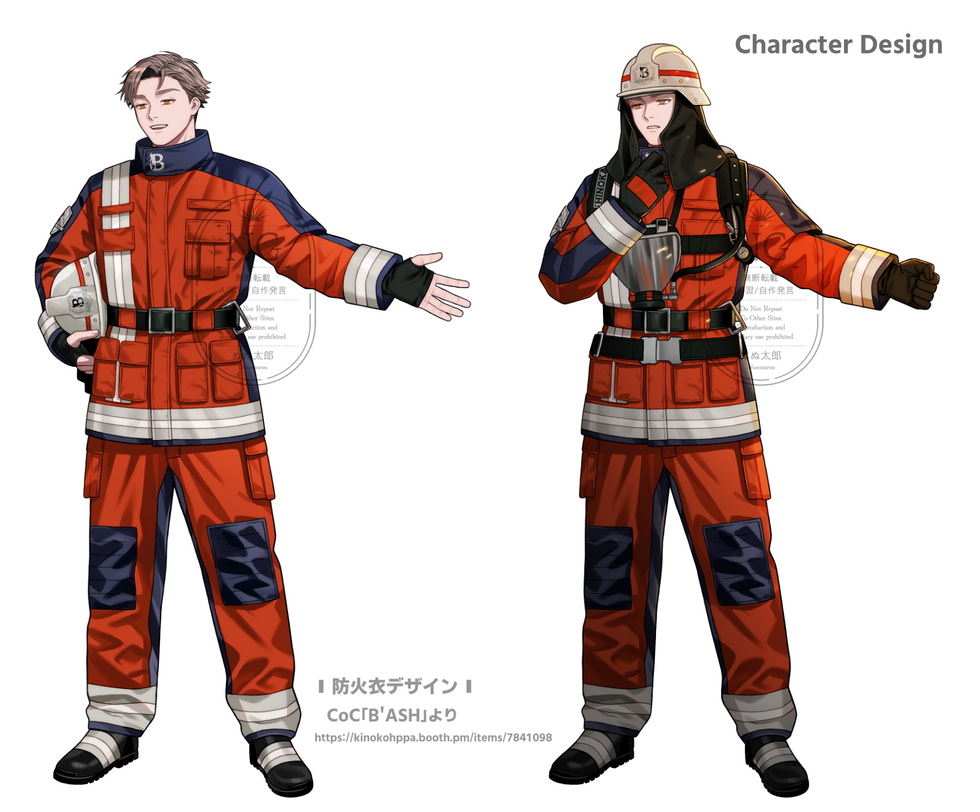 オリジナル探索者デザイン