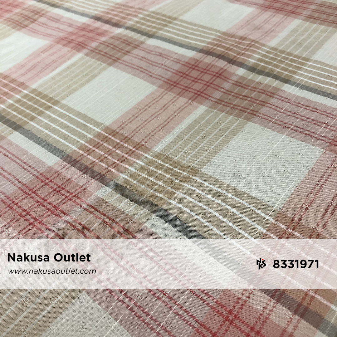 Kain Katun Motif Benang Berwarna (Yarn Dyed) Seri 30