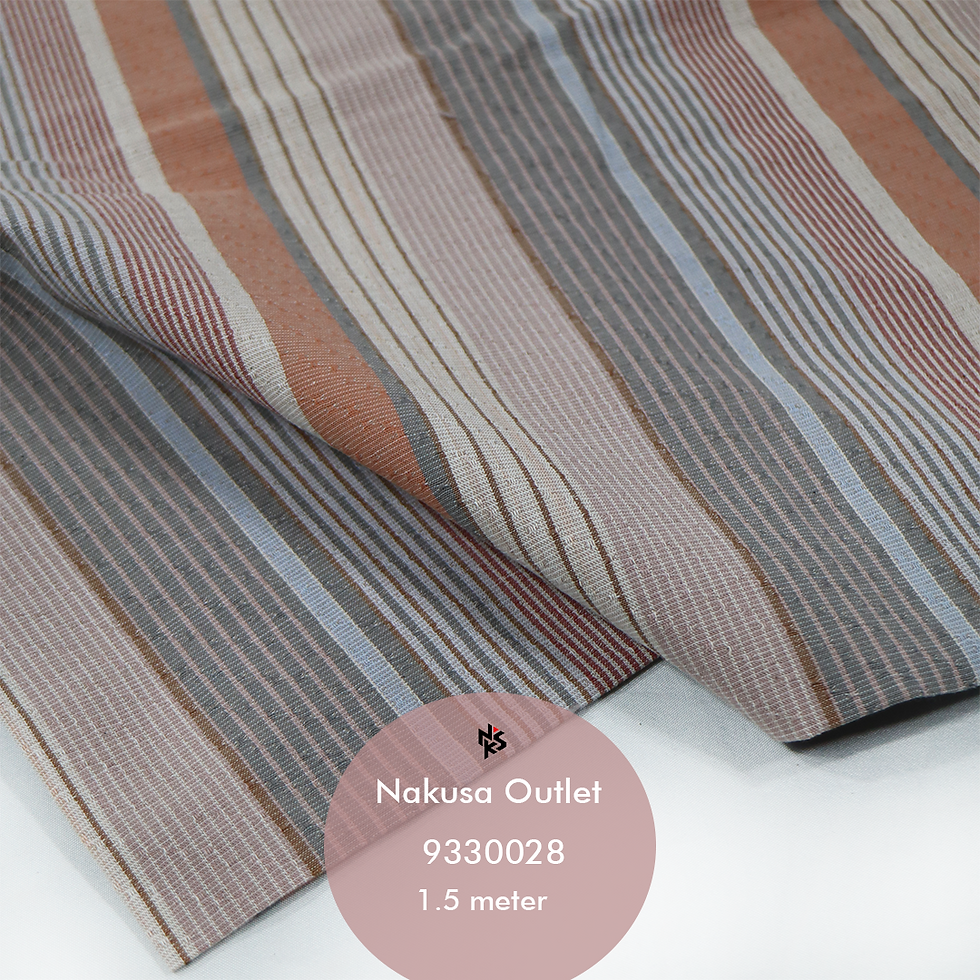 섬네일: Kain Katun Limited  Combed 1,5 M Motif Benang Berwarna (Yarn Dyed)  Seri 30