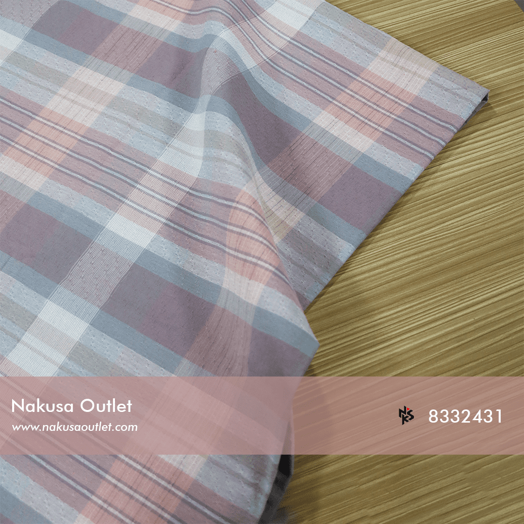 New Kain Katun Combed Motif Benang Berwarna (Yarn Dyed) Seri 30