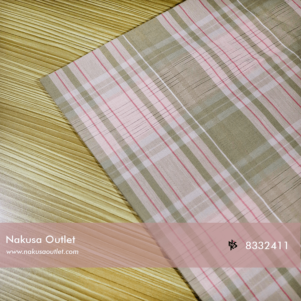 الصورة المصغرة: New Kain Katun Combed Motif Benang Berwarna (Yarn Dyed)  Seri 30