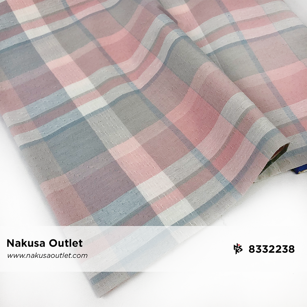 縮圖：Kain Katun Combed Motif Benang Berwarna (Yarn Dyed)  Seri 30