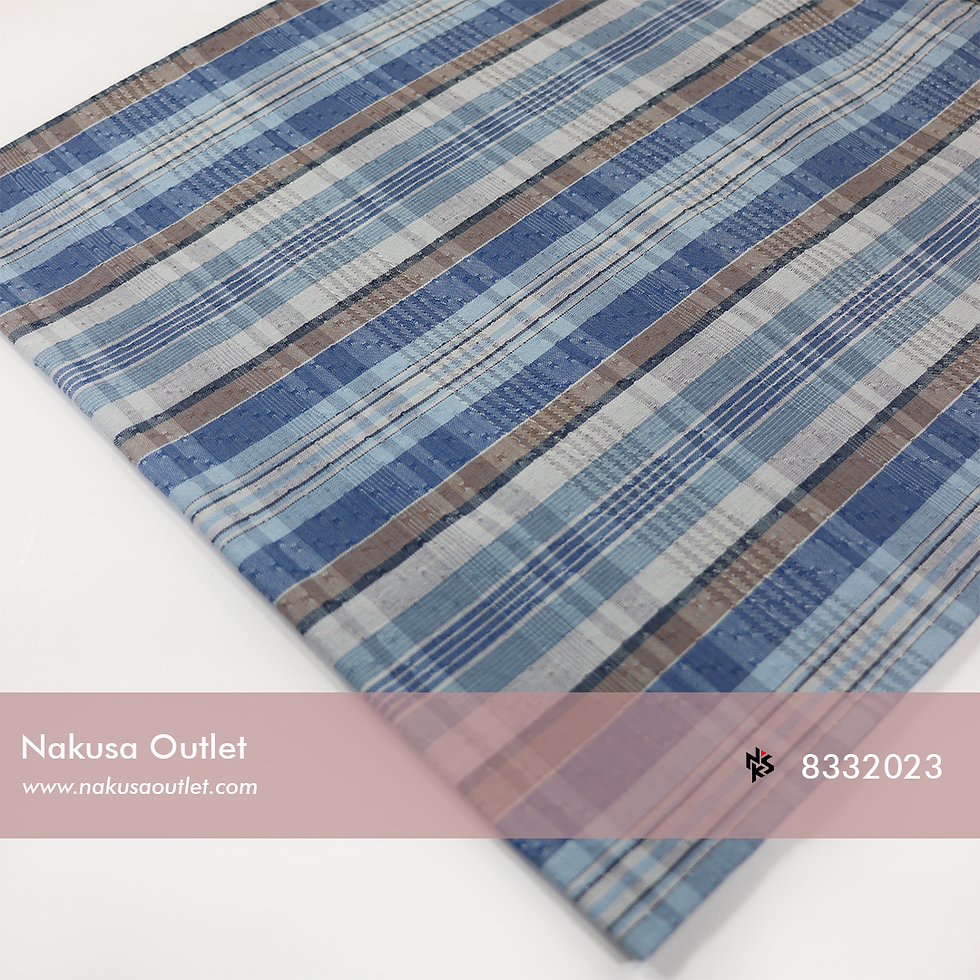 Thumbnail: Kain Katun  Combed Motif Benang Berwarna Seri 30 Harga Grosir per 100 m