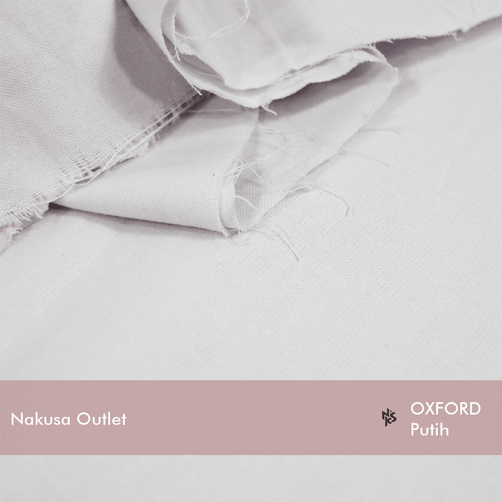 섬네일: Keunggulan Kain Cotton Polosan OXFORD Putih  Kenapa Anda Harus Memilihnya