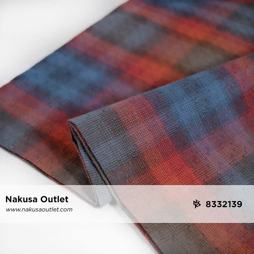 サムネイル： Kain Katun Combed Motif Benang Berwarna (Yarn Dyed)  Seri 30