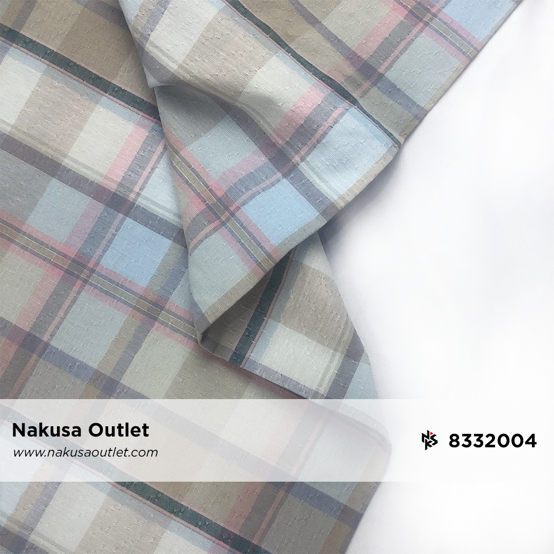 Kain Katun Motif Benang Berwarna (Yarn Dyed) Seri 30 Kode Kain 8332004