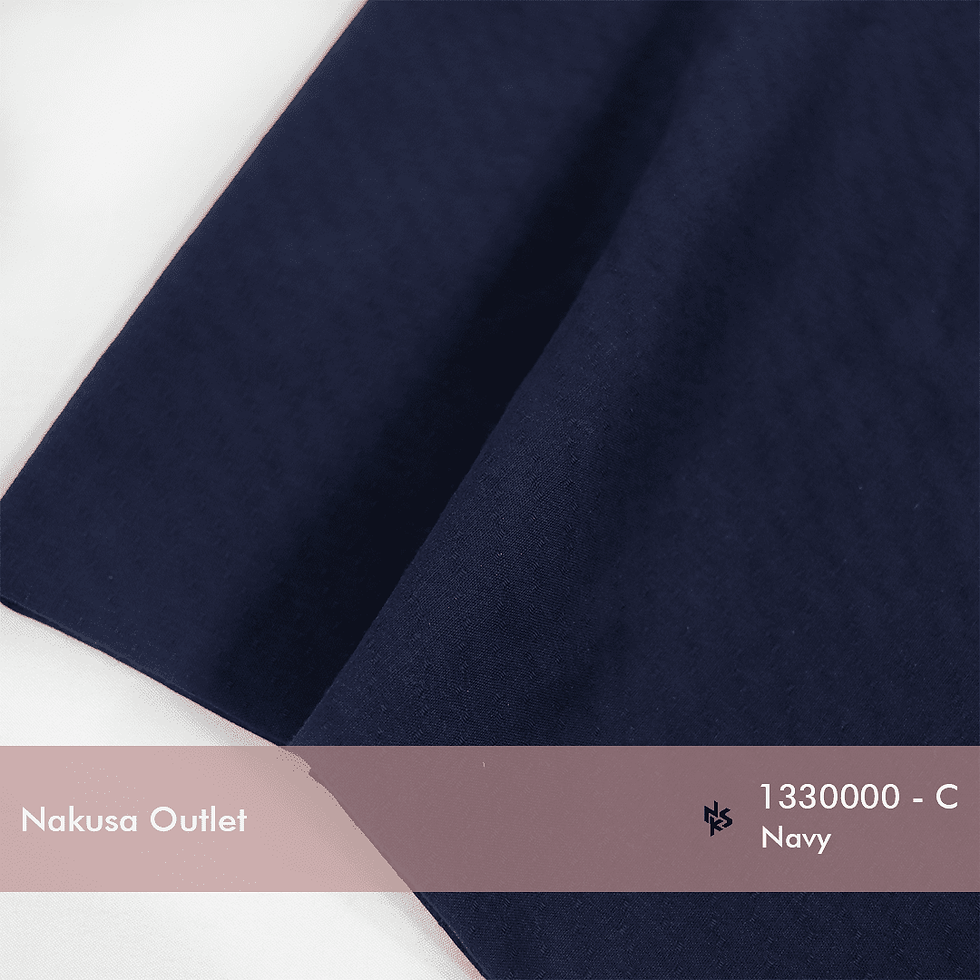 Miniature : Keunggulan Kain Cotton Polosan Combed 20s 1330000 - C (Navy)