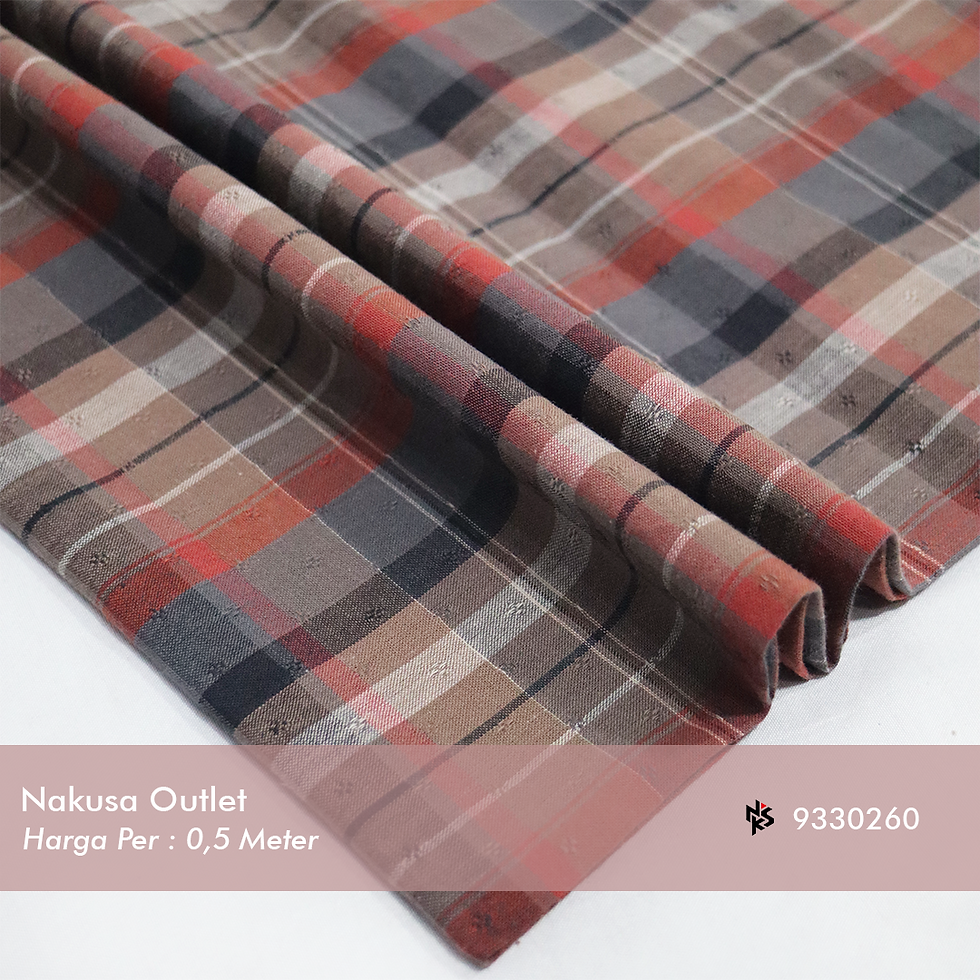 Miniaturbild: Kain Katun Combed Nakusa Outlet 9330260