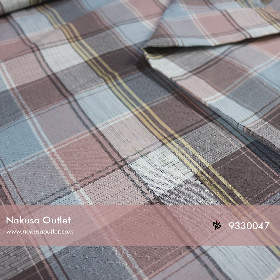 Miniatura: Katun  Combed Motif Benang Berwarna Seri 30 Harga Grosir per 100 m