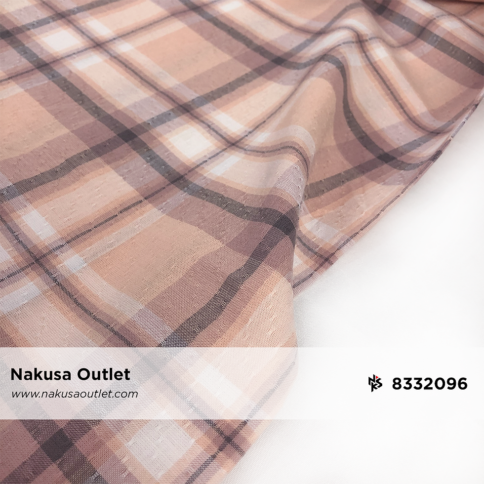 Thumbnail: Kain Katun Motif Benang Berwarna (Yarn Dyed) Seri 30