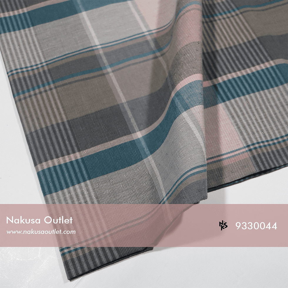 Thumbnail: New Kain Katun Combed Motif Benang Berwarna (Yarn Dyed)  Seri 30