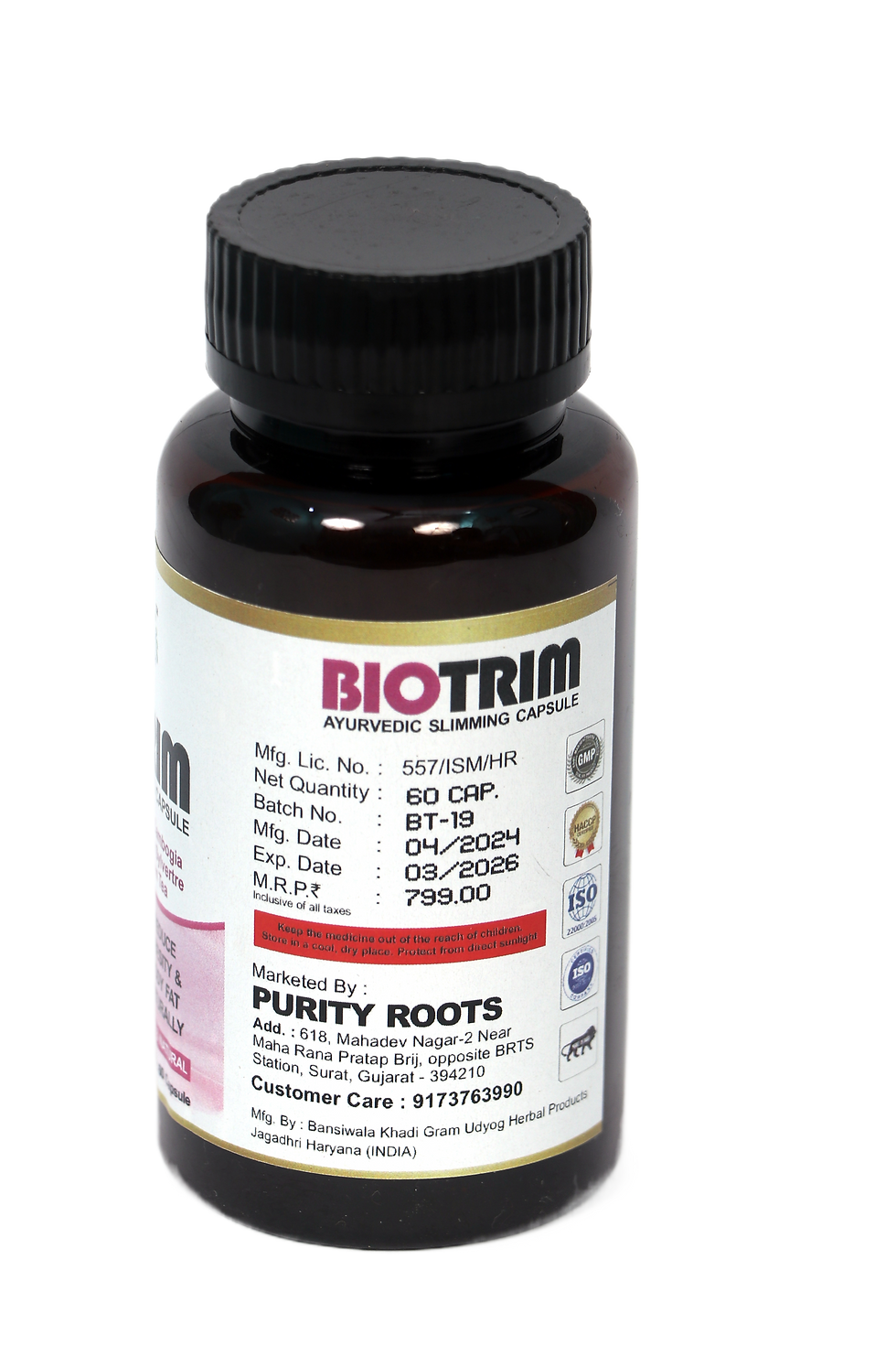 Thumbnail: BioTrim Ayurvedic Slimming Capsules