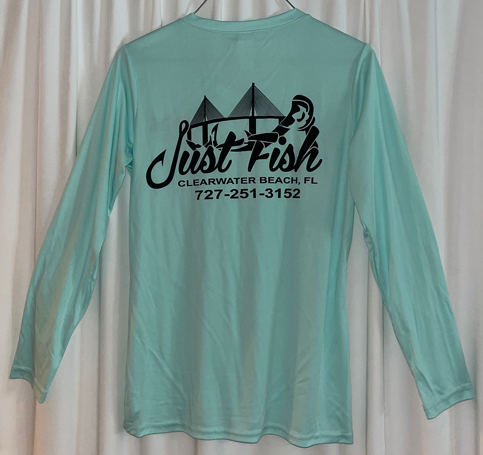 Thumbnail: Just Fish Women's V-Neck Performance Fishing Shirt