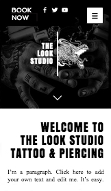 Capelli e Bellezza template – Tatuaggi