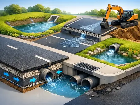 Asphalt Drainage Improvement Methods That Work