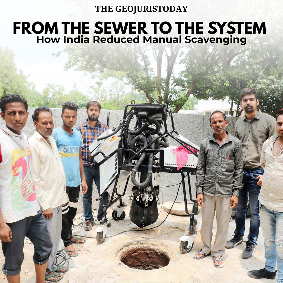 From the Sewer to the System: How India Reduced Manual Scavenging