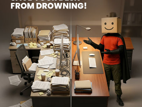 Why Your Desk Is Drowning — And How the Right Storage Space in Chennai Can Save It