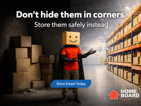 Don’t Hide Them in Corners — Store Smart Instead with Safe Storage Space in Bangalore & Chennai by Homeboard