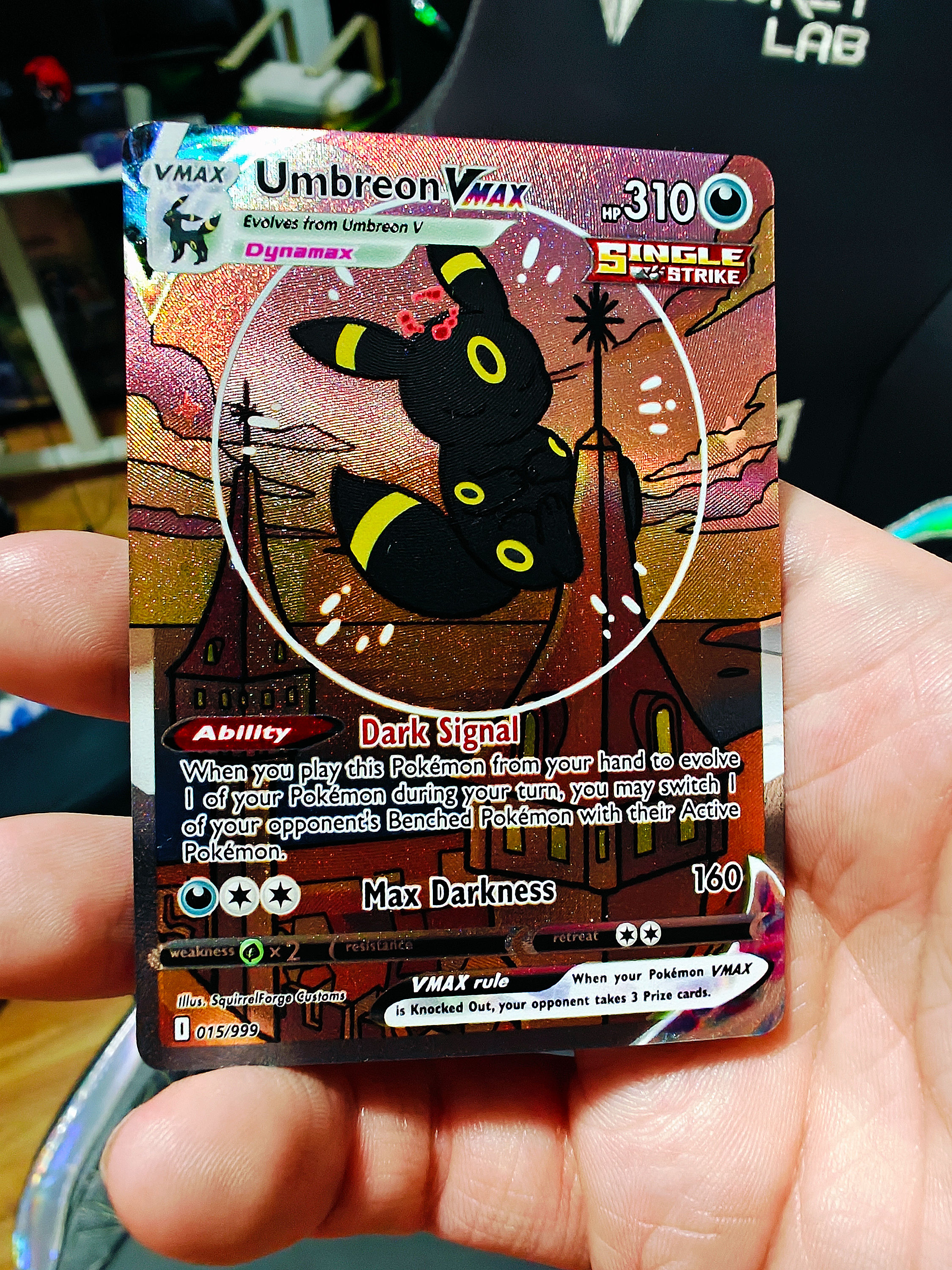 Bubble Umbreon ex - Ultra Premium Textured SIR Card