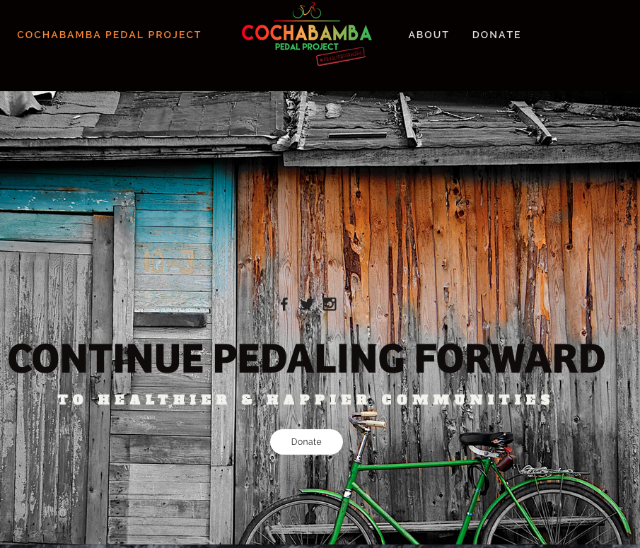 COCHABAMBA PEDAL PROJECT