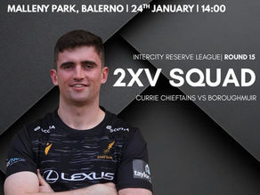 2XV Matchday Squad | 24th January